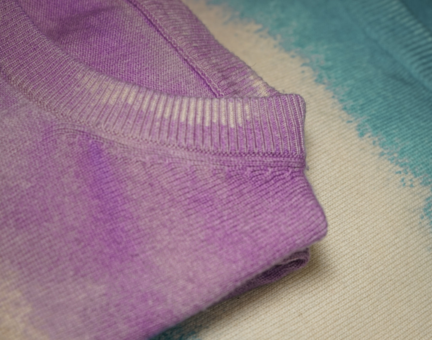 The Six Stripe Sweater in Lavender