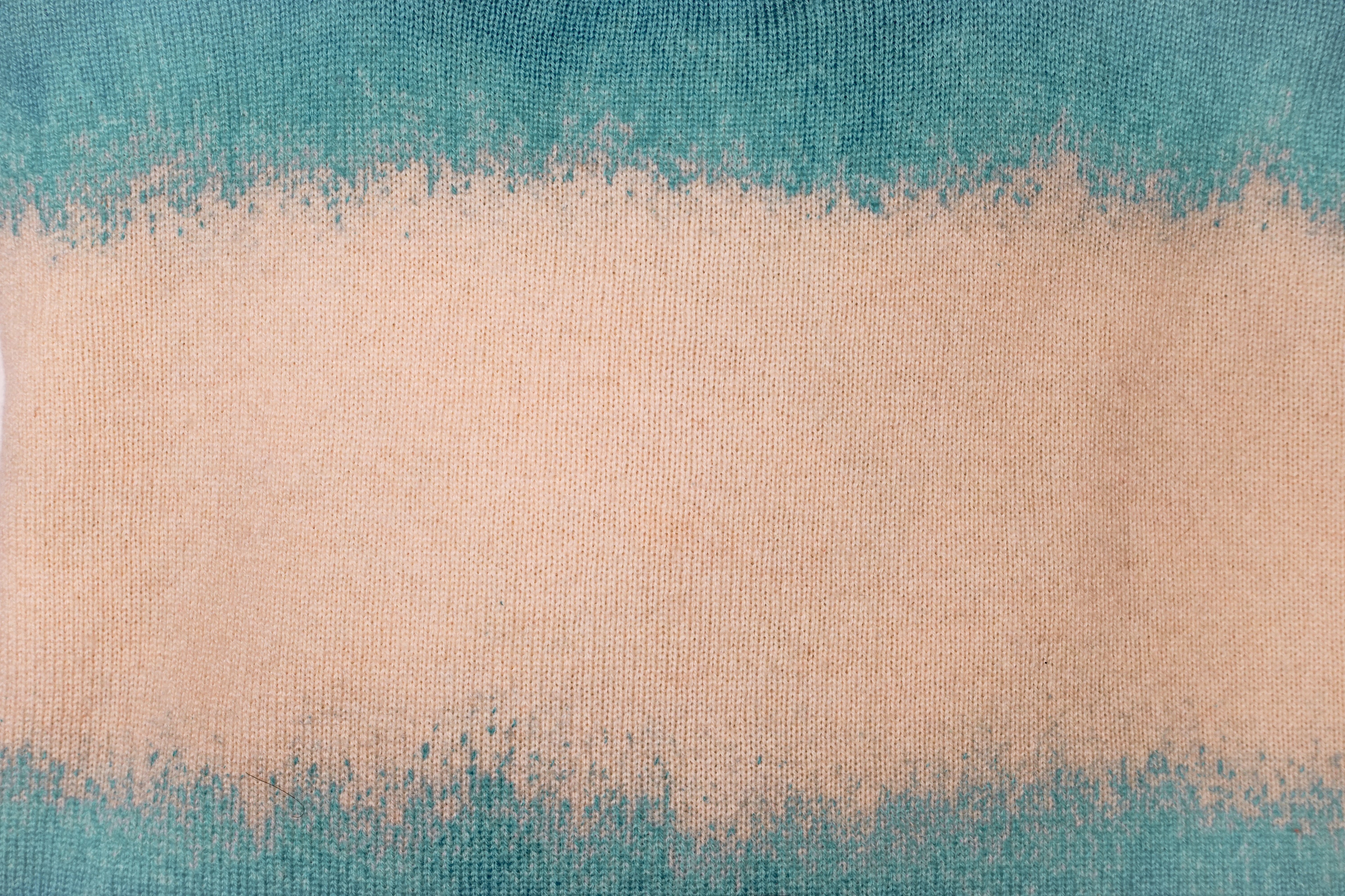 The Striped Crewneck in Flycatcher Blue